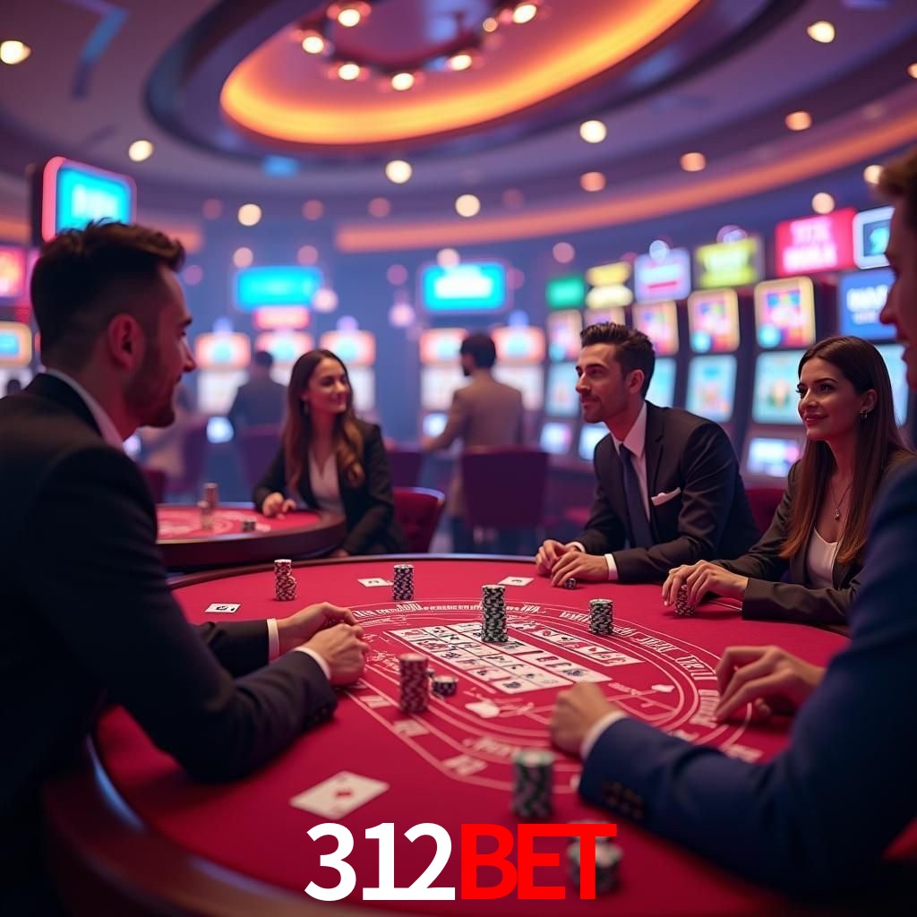 A Experiência Imersiva dos Cassinos Ao Vivo no 312BET